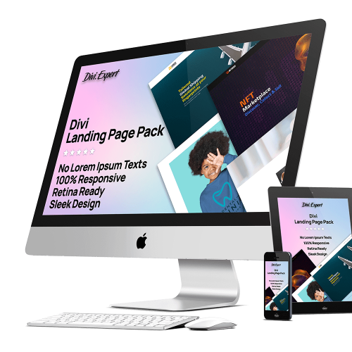 Landing Pages Pack created by Divi.Exper