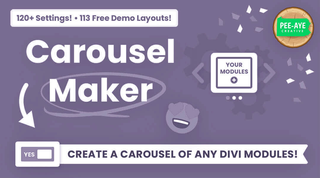 Divi Carousel Maker-Product by Pee-Aye Creative